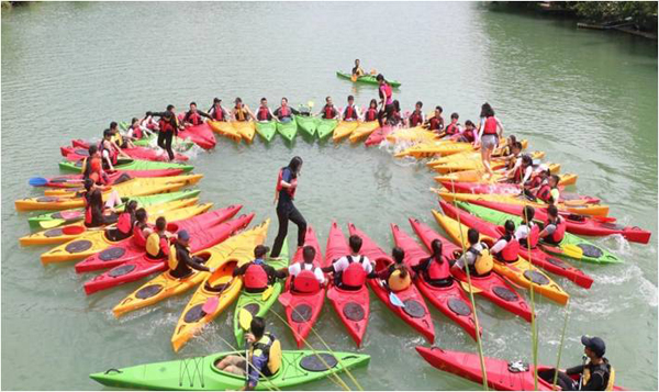 水上團建—皮劃艇